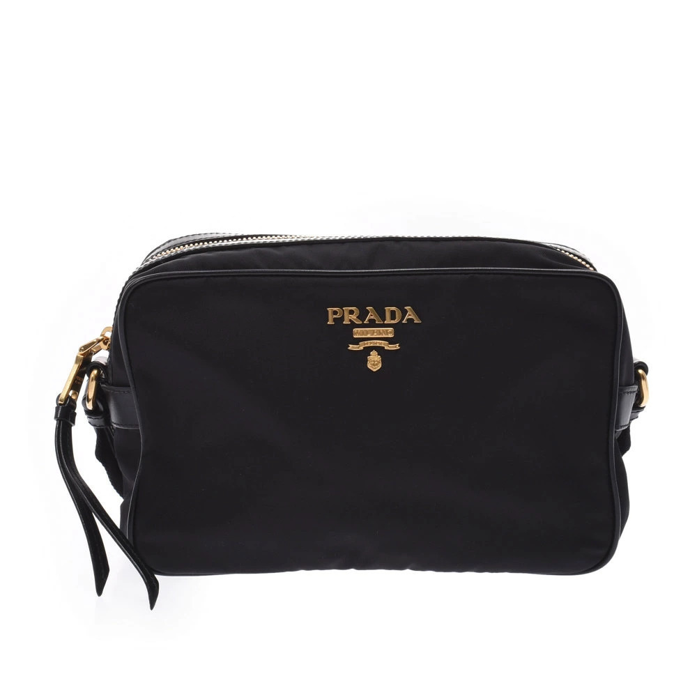 Prada Tessuto Camera Bag Black